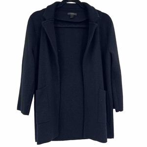J Crew Size 8 Sophie open-front Sweater Blazer Merino Wool